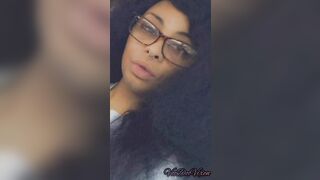Woman in thong pants wipes her ass on the toilet