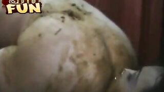 Asian slut licks a dirty asshole and cock