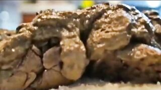 Guy eats shit