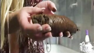 Women shit in ultimate anal mix