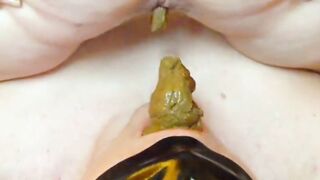 Shit in her mouth