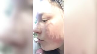 She shits for you