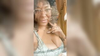Woman shits on bathroom floor