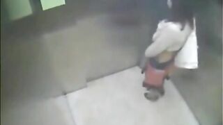 Girl takes a huge shit in a public restroom with the door open