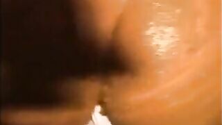 Woman shits diarrhea on herself
