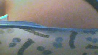 Fart until pooping in her panties