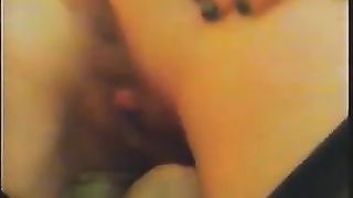 Vintage mistress pooping on her slave