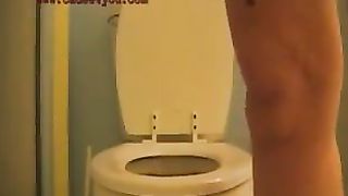 Small mix of the same girl farting twice