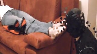 Farting fetish with amateur couple