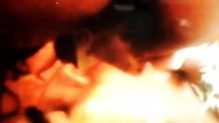 Shitting into boyfriends opened mouth