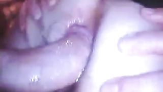 Scat sex with crap on top of his cock