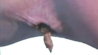 Sexy teen shitting in public