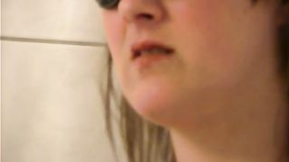 Busty shit eating woman