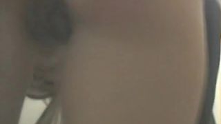 Sexy teen using a public bathroom for us