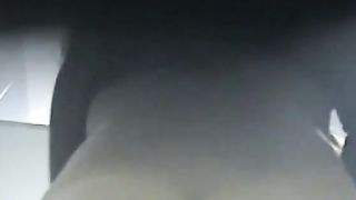 Sexy teen using a public bathroom for us