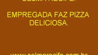 Two hot girls pooping on a pizza