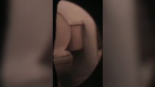 Chubby girl shitting in her own bathroom