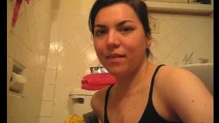 Same girl shitting twice in the same video