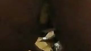 Black girl shitting for her boyfriend