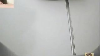 Hot teen records her big ass in close up