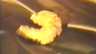 Vintage fag came on a scat slut