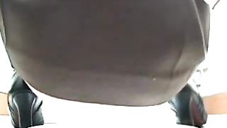 Hairy Japanese pooping on a bowl cam