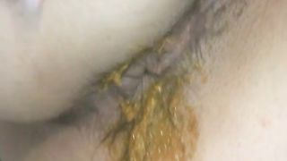 Farted loud with a tiny shit