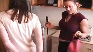 Student gets her first enema