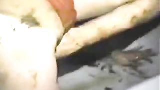 Vintage video of heavy scat lesbian pigs