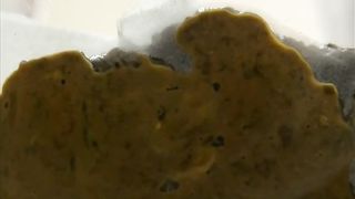 Beautiful Japanese shitting a lot of creamy poop