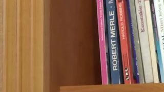 She enjoys sniffing her warm farts