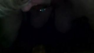 Scat blowjob from hot blonde granny