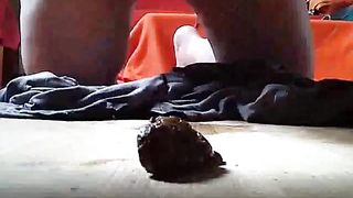 BBW granny sucking a hard turd