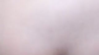 Busty blonde shitting behind a bus station