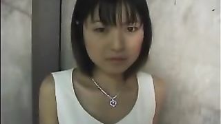 Hot Japanese didn't reach a bathroom in time