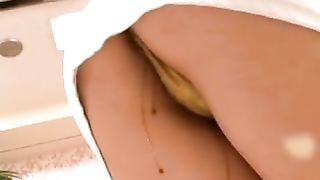 Diarheea accident while trying to iron her clothes