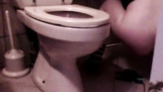 Sexy teen shitting on different flags