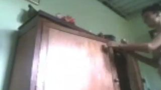 Drunk webcam girl shitting on the bedroom floor