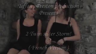 Two brunette sexy girls farting loud