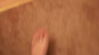 Sexy girl pooping in the morning