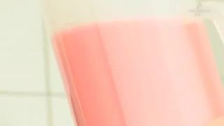 Rocker girl getting enema from drunk russian guy