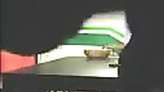 Sexy nerd teen shitting on the kitchen table