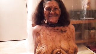 Scat foot fetish with dirty amateur couple