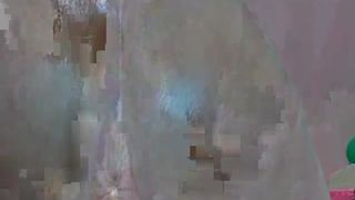 Hot brunette webcam girl pooping for fans