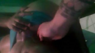 Entire fist into her perfect black ass