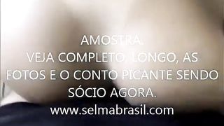 Fucking a sexy Brazilian teen in the ass