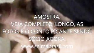 Fucking a sexy Brazilian teen in the ass