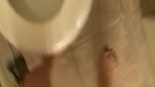 The sounds of a girl pooping