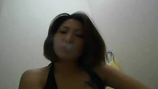 Tokyo girl pooping in public bathroom