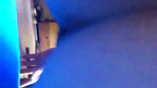 Sexy slut records herself while pooping